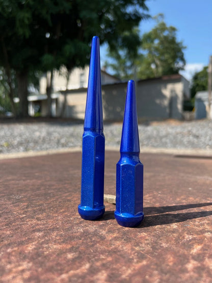 Candy Blue Spike Lug Nut