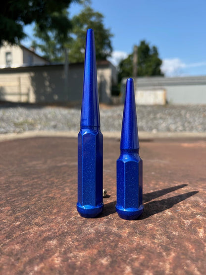 Candy Blue Spike Lug Nut