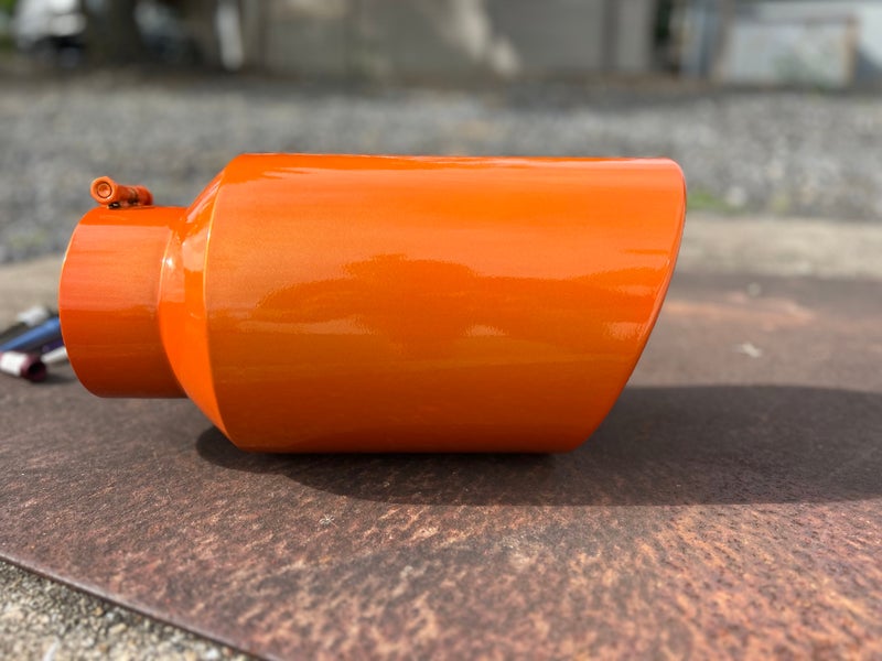 Illusion Orange Exhaust Tip