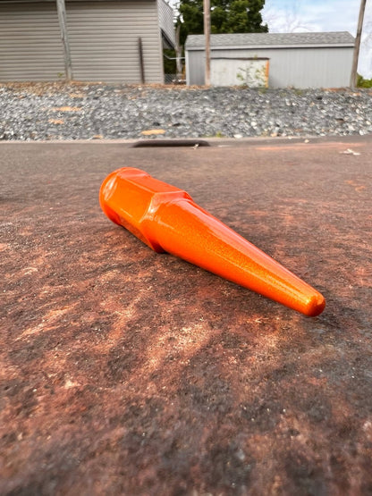 Illusion Orange Spike Lug Nuts