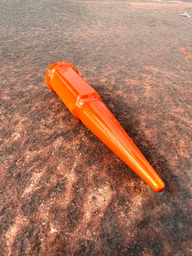 Illusion Orange Spike Lug Nuts