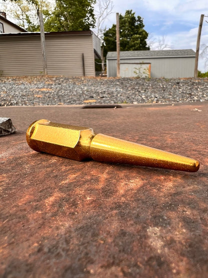 Gold Razzle Dazzle Spike Lug Nuts