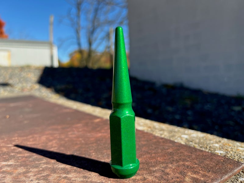 Sour Green Apple Spike Lug Nuts