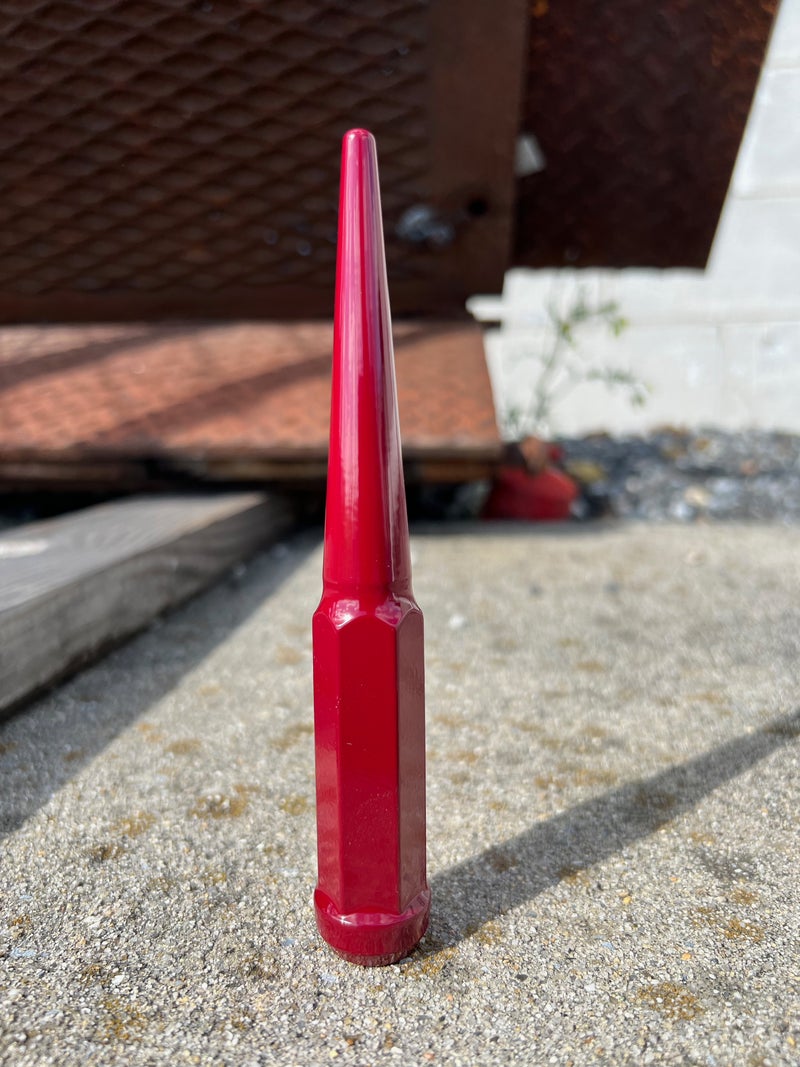 Maroon Spike Lug Nuts