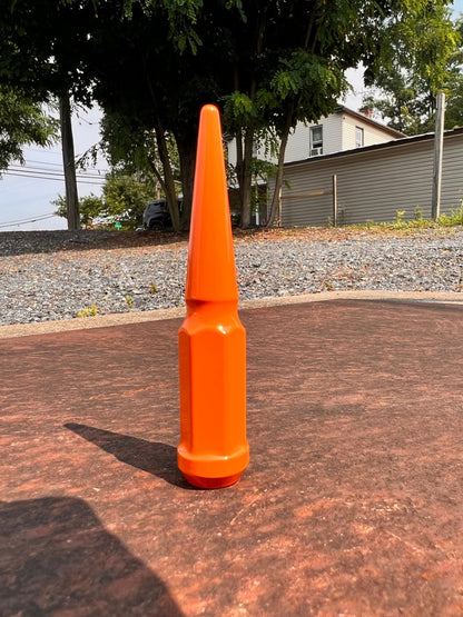 Orange Spike Lug Nuts