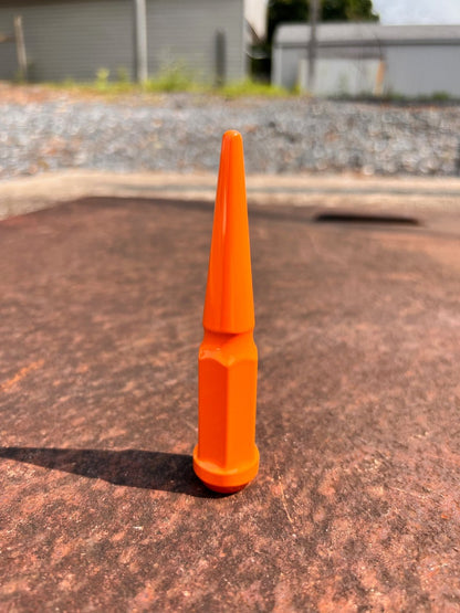 Orange Spike Lug Nuts