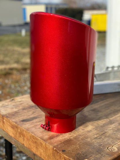 Candy Red Exhaust Tip