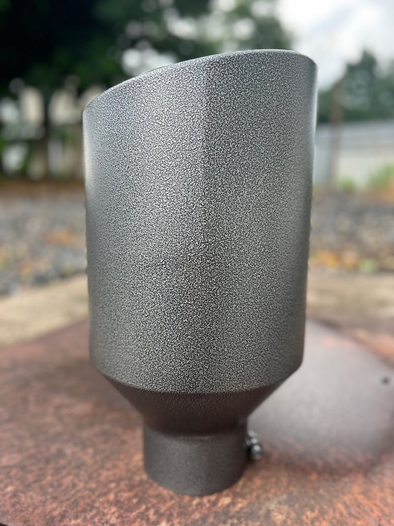 Hurricane Gray Exhaust Tip