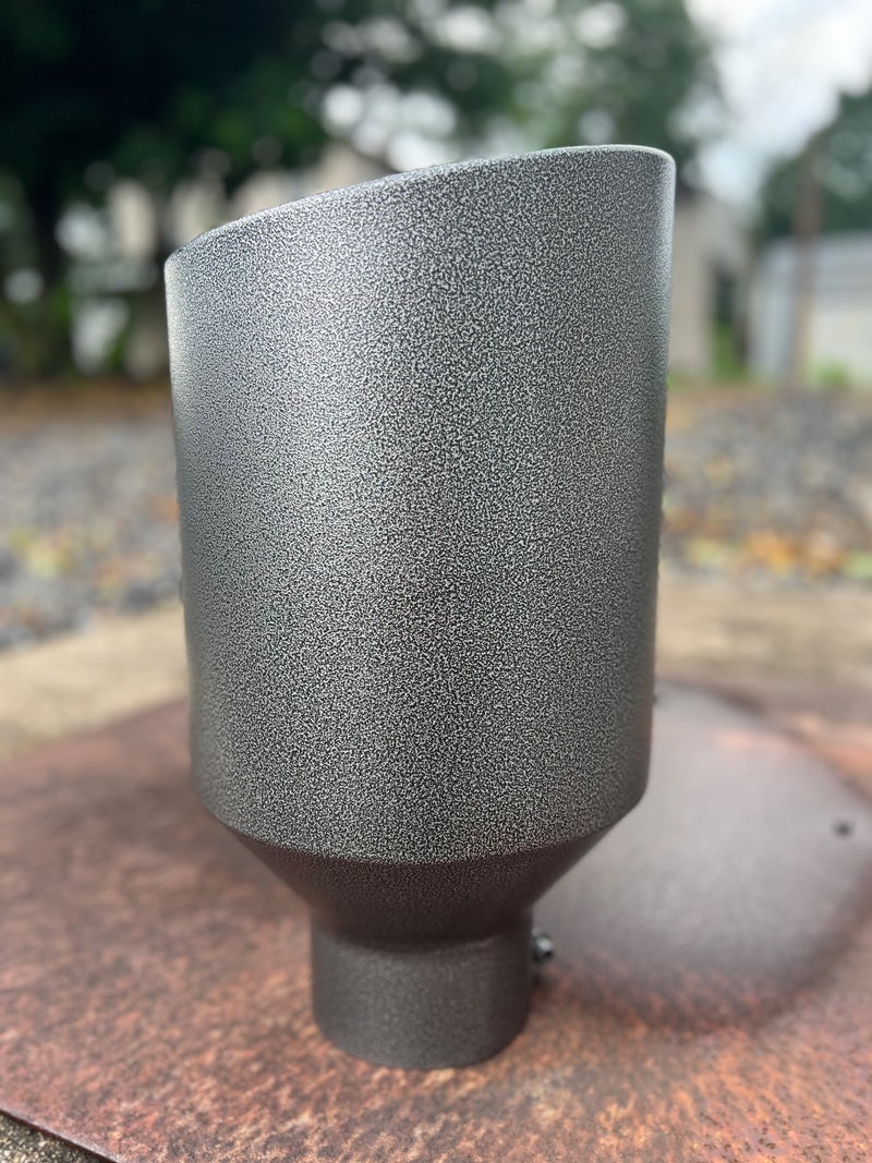 Hurricane Gray Exhaust Tip