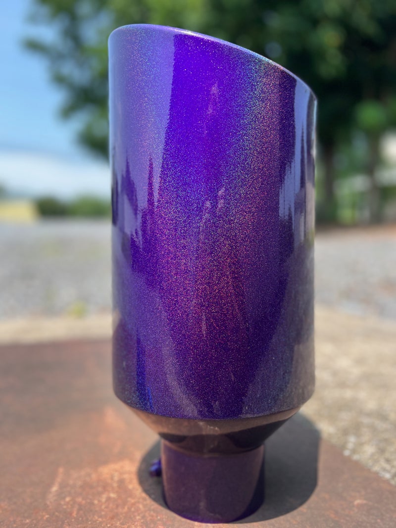 Holographic Illusion Purple Exhaust Tip