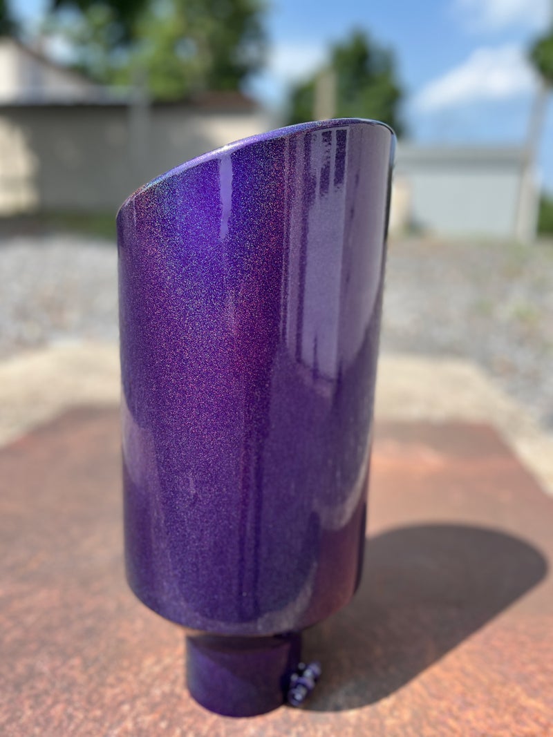 Holographic Illusion Purple Exhaust Tip