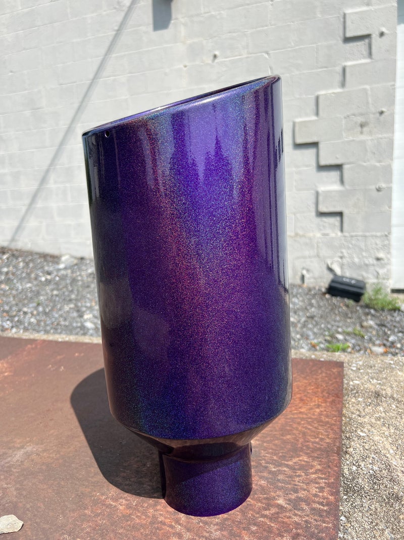 Holographic Illusion Purple Exhaust Tip