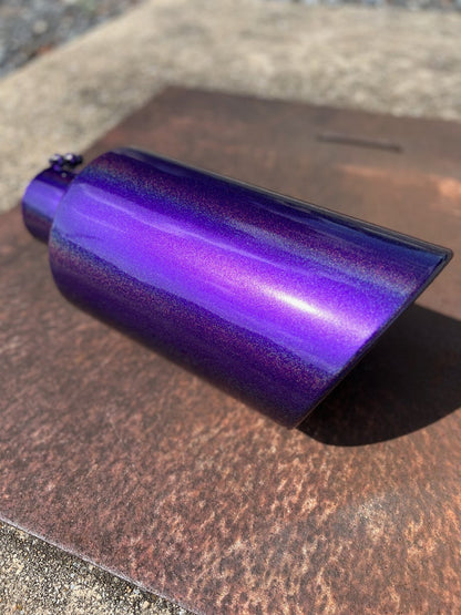 Holographic Illusion Purple Exhaust Tip