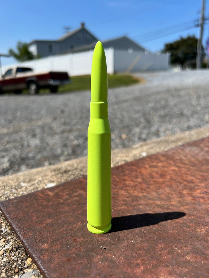 Fluorescent Yellow Bullet Antenna