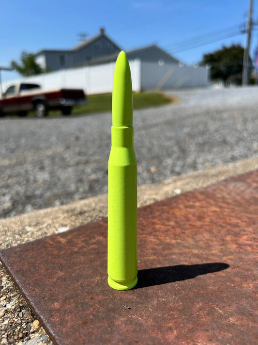 Fluorescent Yellow Bullet Antenna