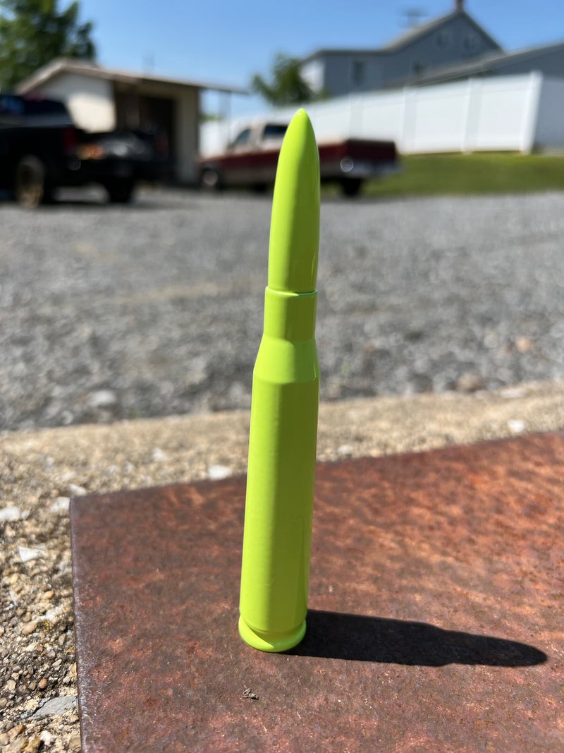 Fluorescent Yellow Bullet Antenna