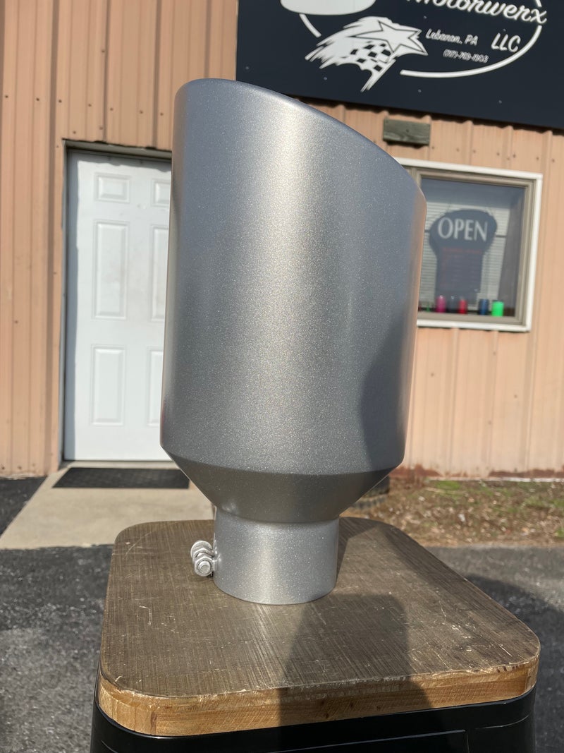 Alien Silver Exhaust Tip