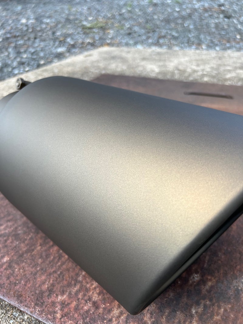 Flat Highland Bronze Exhaust Tip