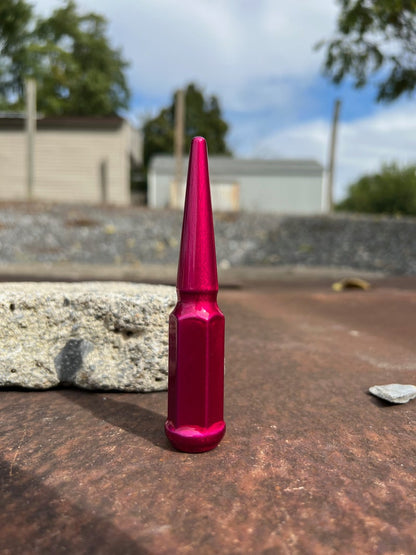 Illusion Pink Spike Lug Nuts