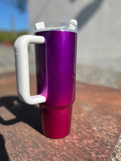 Shifted Purple Gradient Drinkware