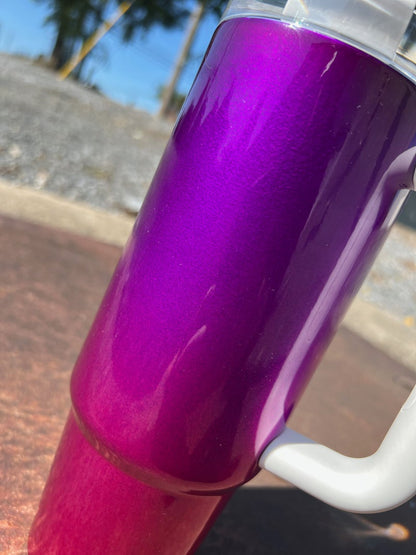 Shifted Purple Gradient Drinkware