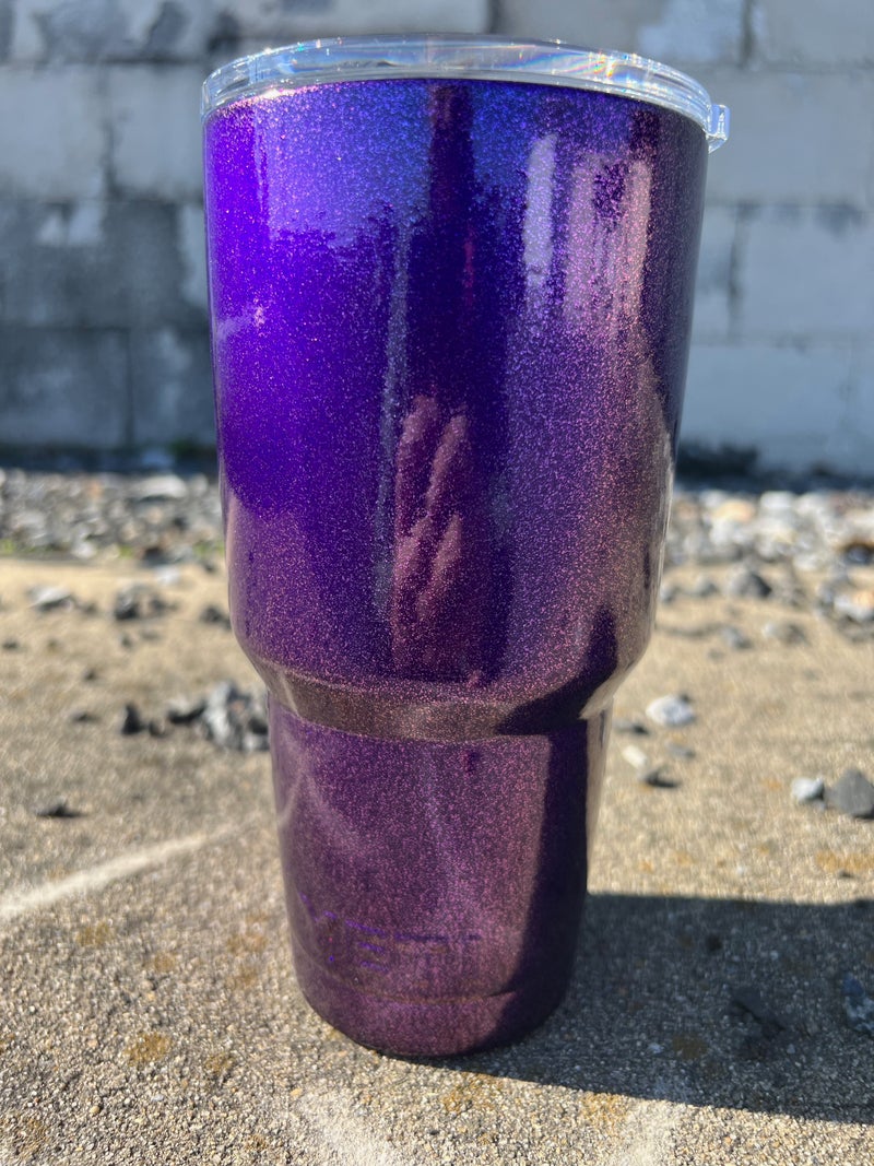 Illusion Purple Glitz & Glam Drinkware