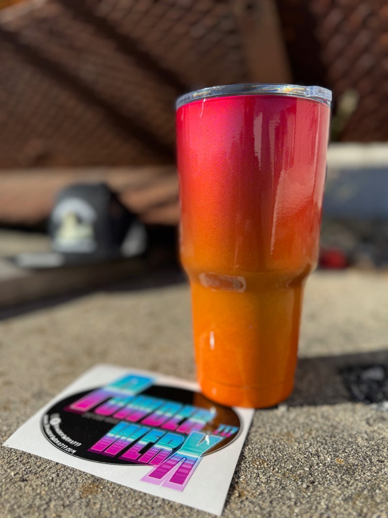 Peach Rings Gradient Drinkware