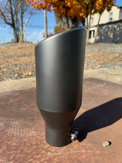 Forged Charcoal Exhaust Tip