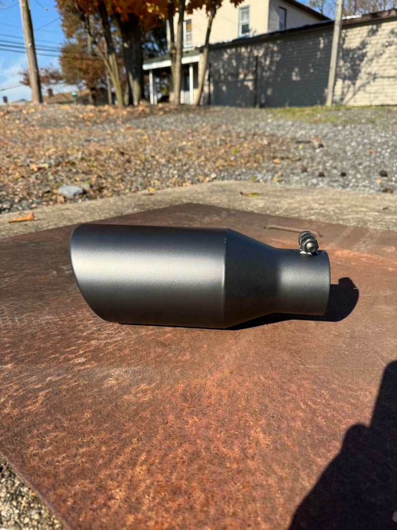 Forged Charcoal Exhaust Tip