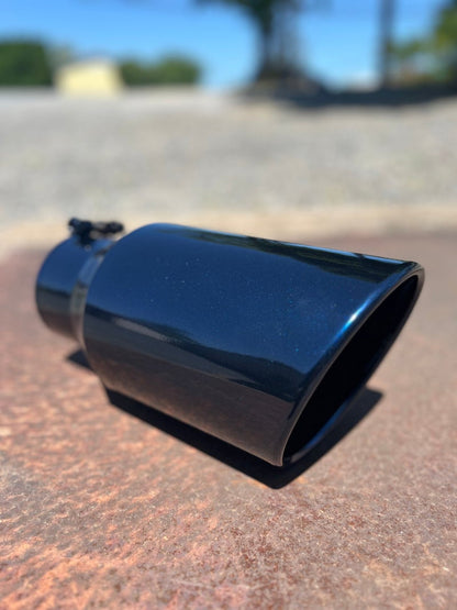 Blue Metallic Exhaust Tip