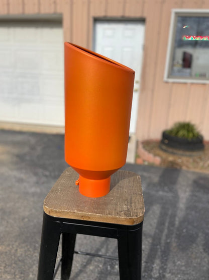 Flat Illusion Orange Exhaust Tip