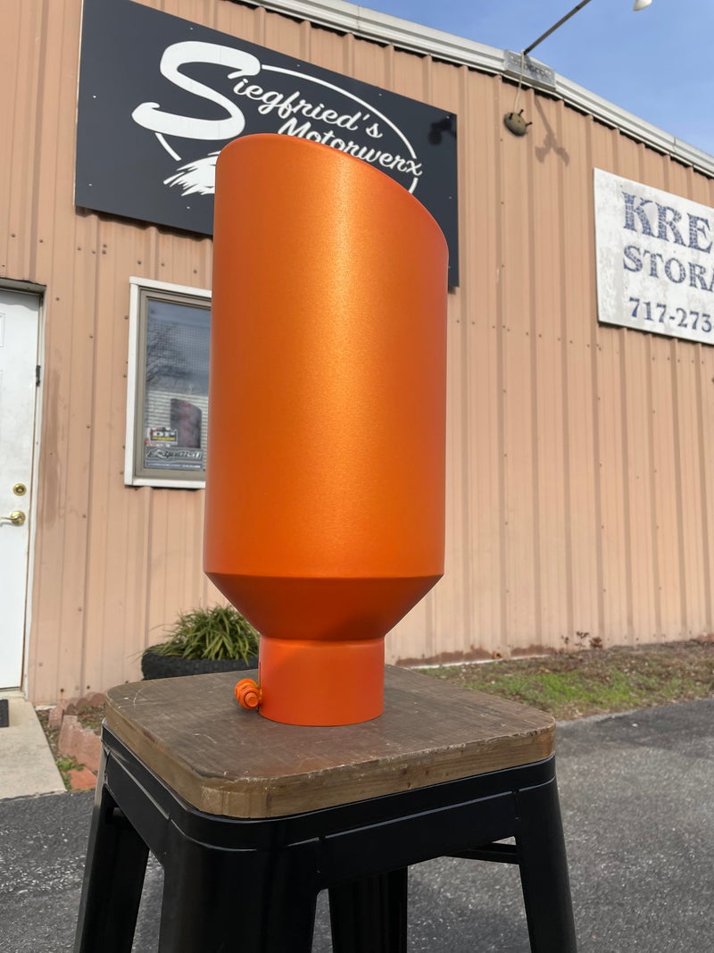 Flat Illusion Orange Exhaust Tip