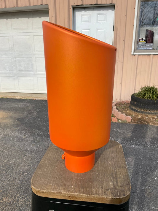 Flat Illusion Orange Exhaust Tip