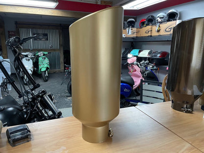 Satin Gold Exhaust Tip