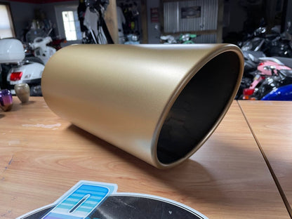 Satin Gold Exhaust Tip