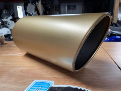 Satin Gold Exhaust Tip