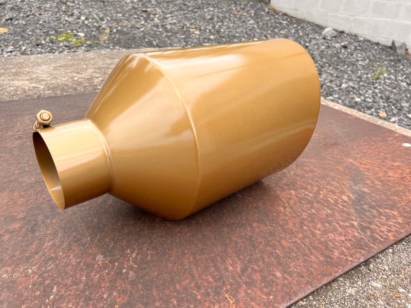 Gloss Gold Exhaust Tip