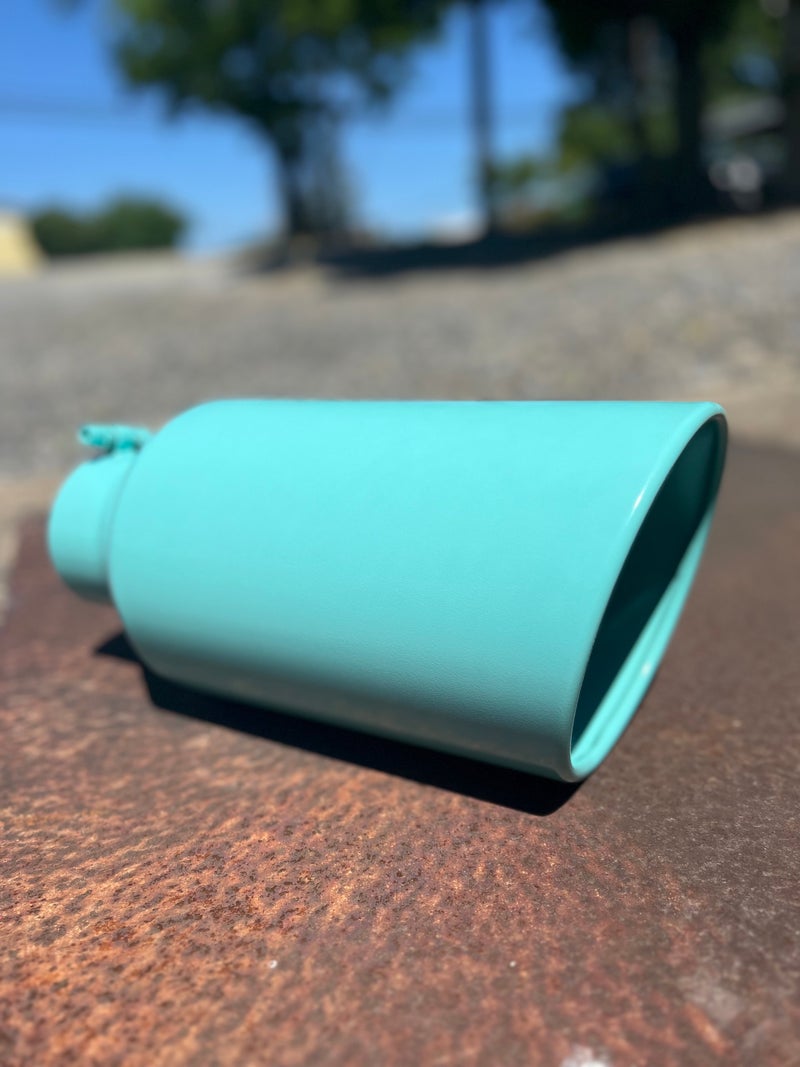 Tiffany Blue Exhaust Tip