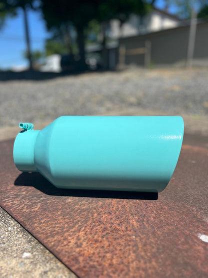 Tiffany Blue Exhaust Tip