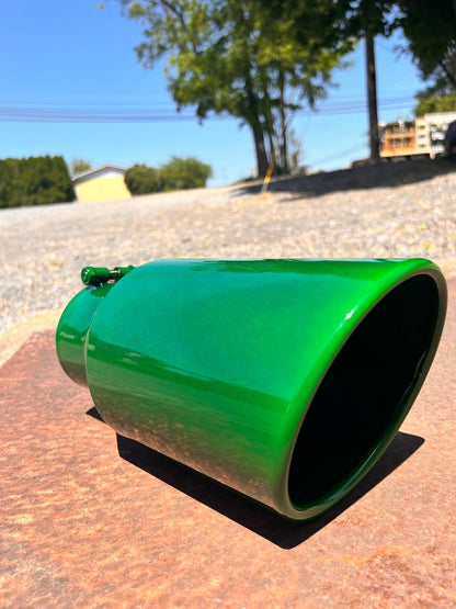 Candy John Deere Green Exhaust Tip