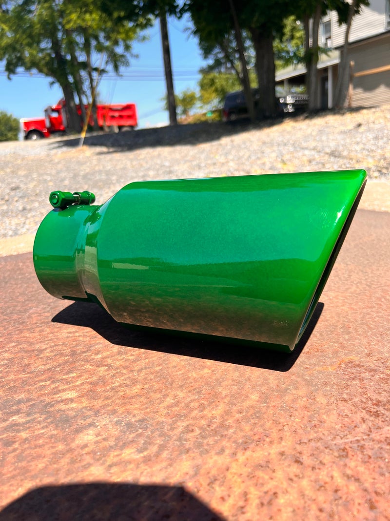 Candy John Deere Green Exhaust Tip