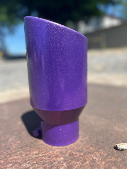 Holographic Purple Exhaust Tip