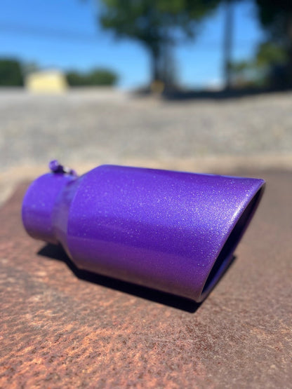 Holographic Purple Exhaust Tip