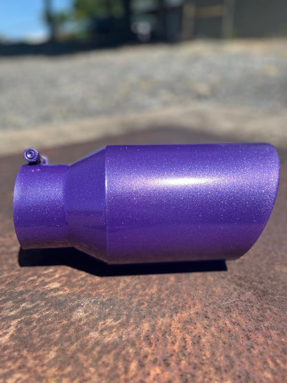 Holographic Purple Exhaust Tip