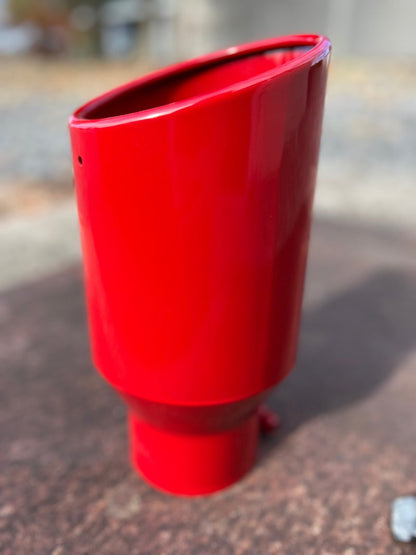 Red Exhaust Tip