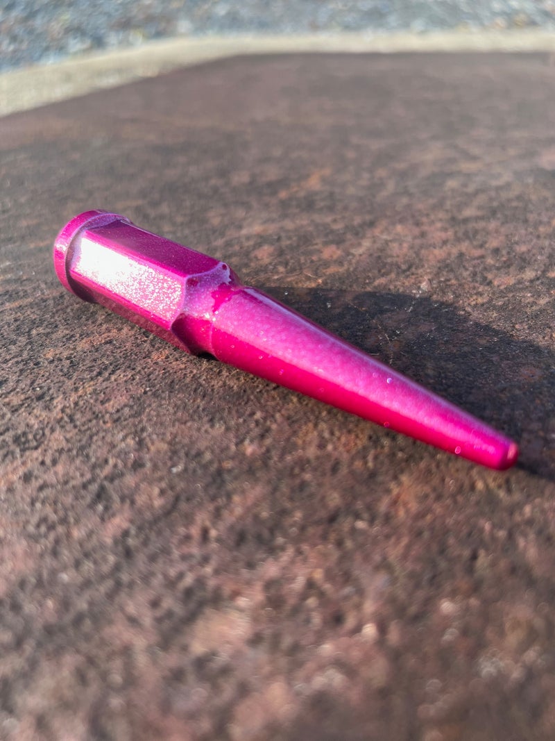 Candy Pink Spike Lug Nuts