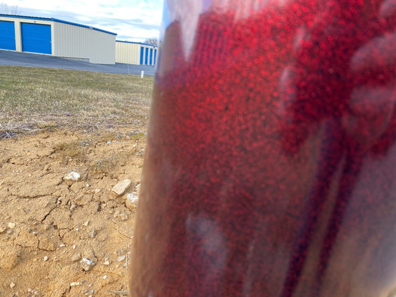 Crimson Red Exhaust Tip