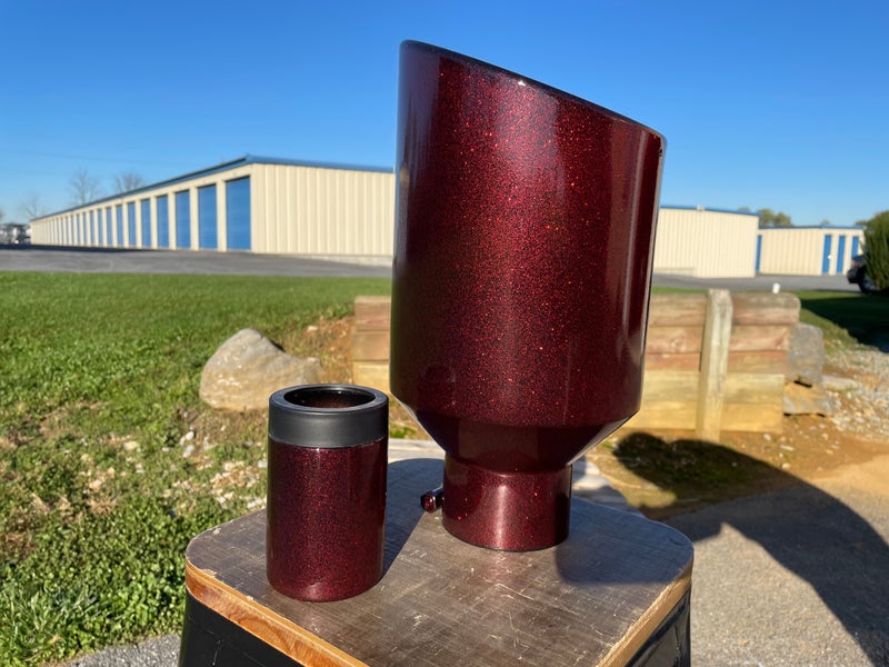 Crimson Red Exhaust Tip