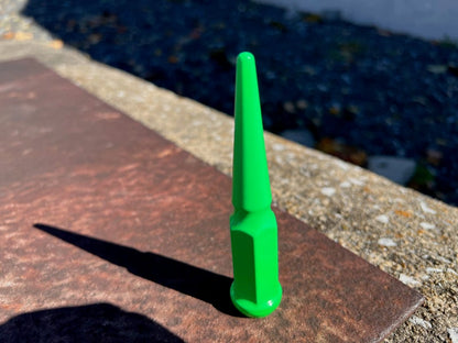 Neon Green Spike Lug Nuts