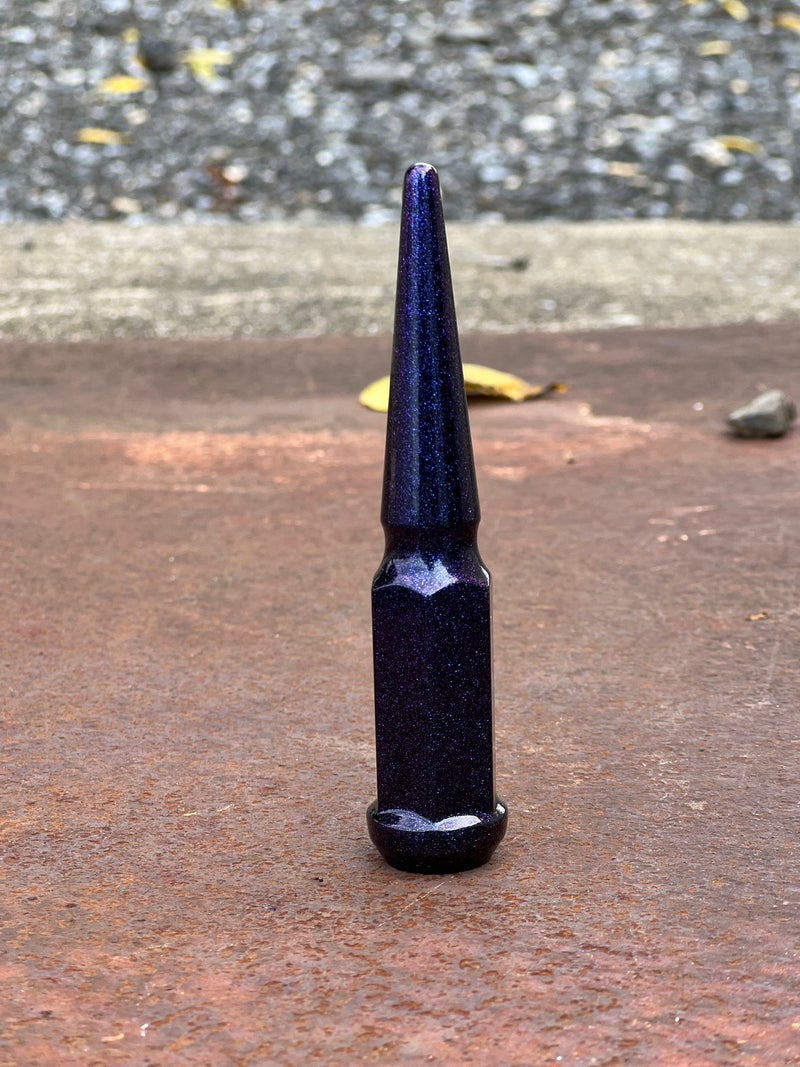 Galaxy Purple Spike Lug Nuts